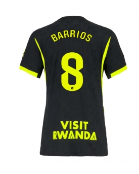 Atletico Madrid Pablo Barrios #8 Maglia Gara Trasferta Repliche 2026-27 Donna Maniche Corte Atletico Madrid Pablo Barrios #8 Maglia Gara Trasferta Repliche 2026-27 Donna Maniche Corte